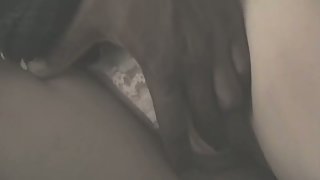 My horny white wife takes a hefty ebony cock deep into her wet pussy