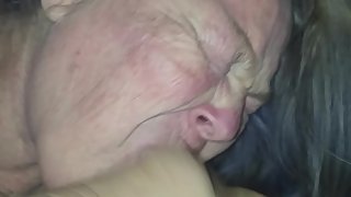 My 58 yr old wifey in point of you blowjob