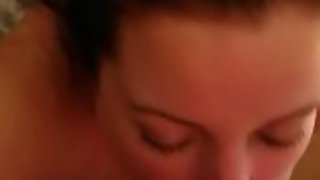 Wife gives great deep throat and recieves a facial